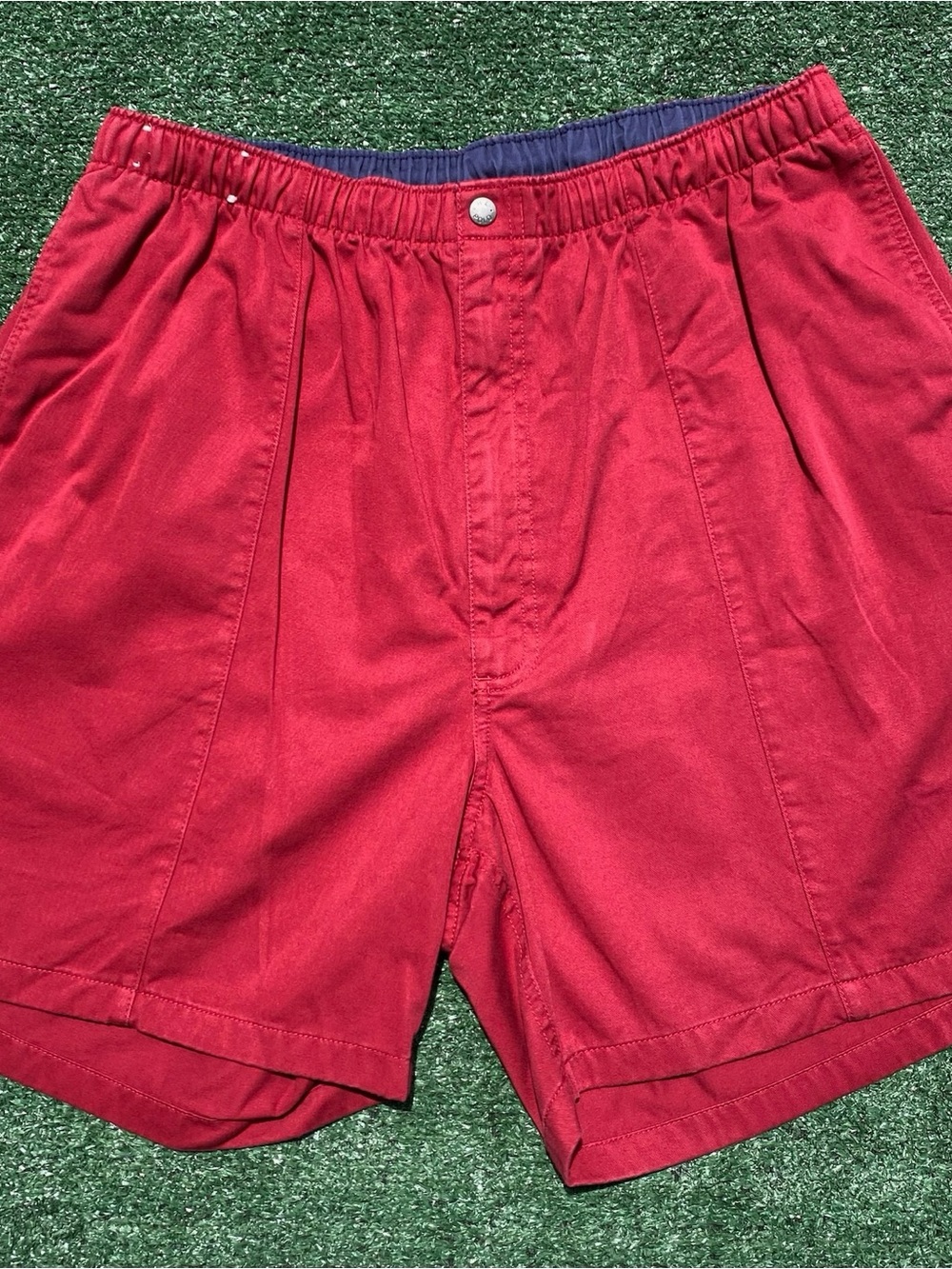 Vintage Y2K Polo Ralph Lauren Maroon Cotton Shorts Men’s Size 2XL